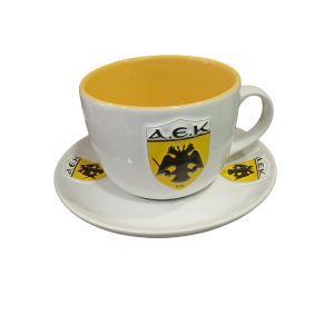 ΑΕΚ - Κούπα Τζάμπο Και Πιάτο Ανάγλυφα